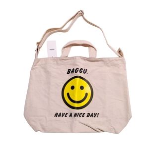 BAGGU Horizontal Duck Bag in Thank You Happy